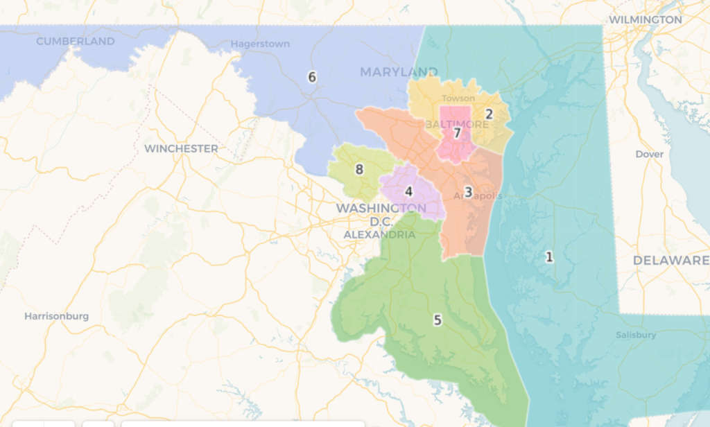 Governor's Redistricting Commission Map